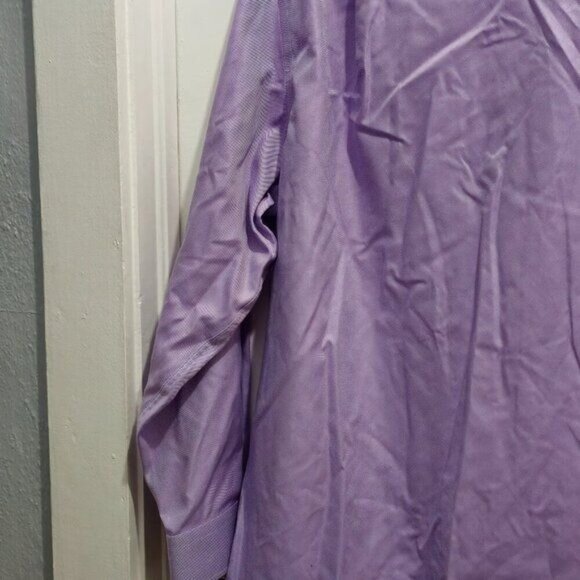 Joseph Abboud Long Sleeve Dress Shirt - Big/Tall - Lavender - 18.5 Neck - Picture 12 of 14